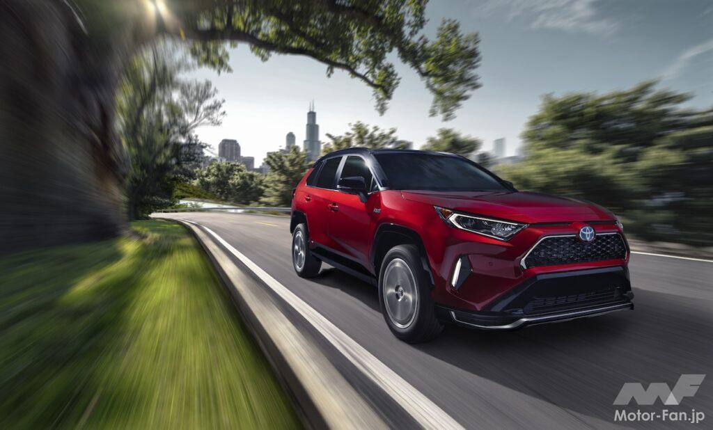 「トヨタ「プライム」ってなに!? 米国仕様「プリウス」「RAV4」プラグインハイブリッドの名称を「PHEV」に変更」の2枚目の画像