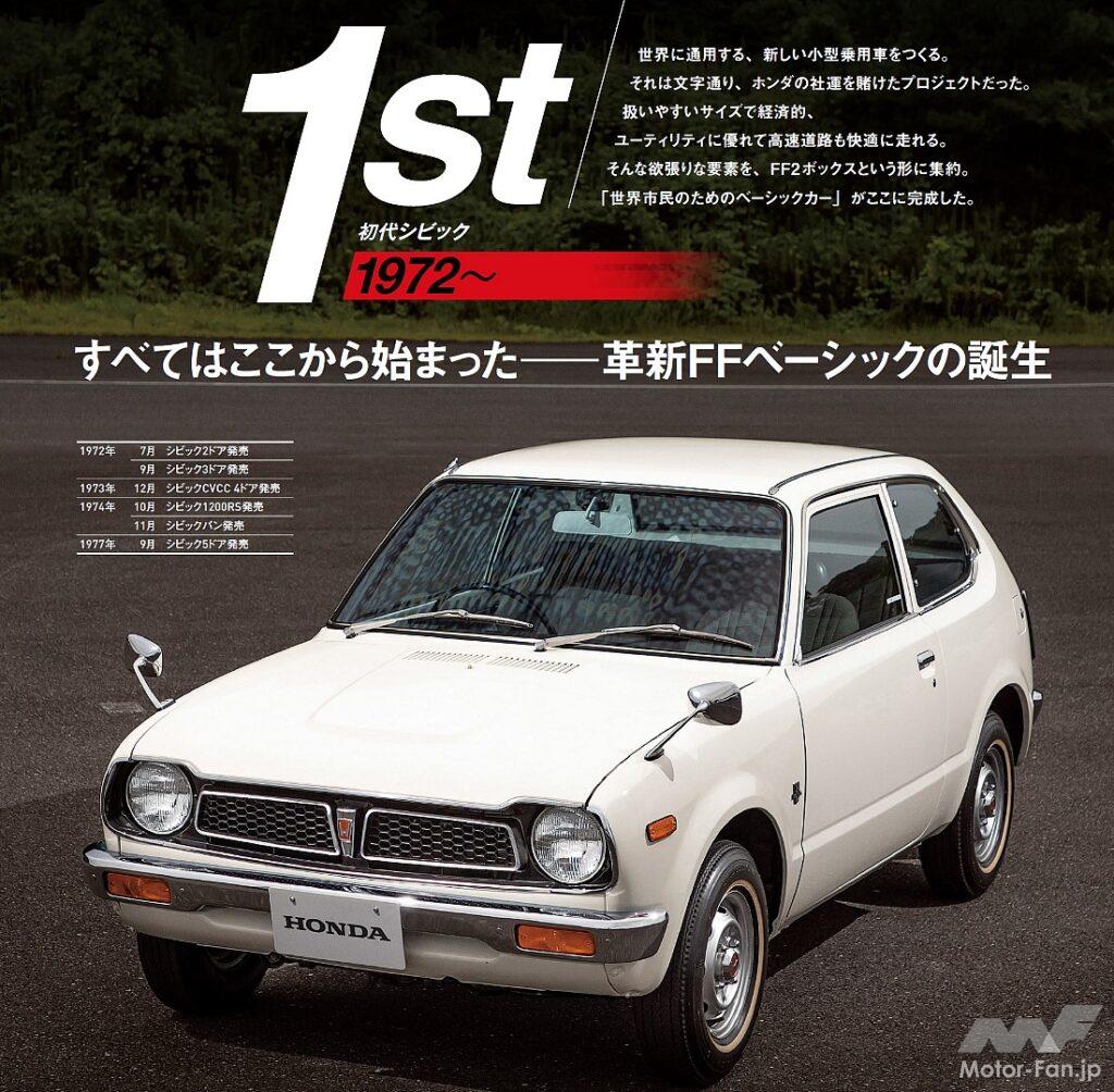 「ホンダ“ワンダー”「シビック」、1.5Lハッチバックが99.8万円～登場【今日は何の日？9月23日】」の3枚目の画像