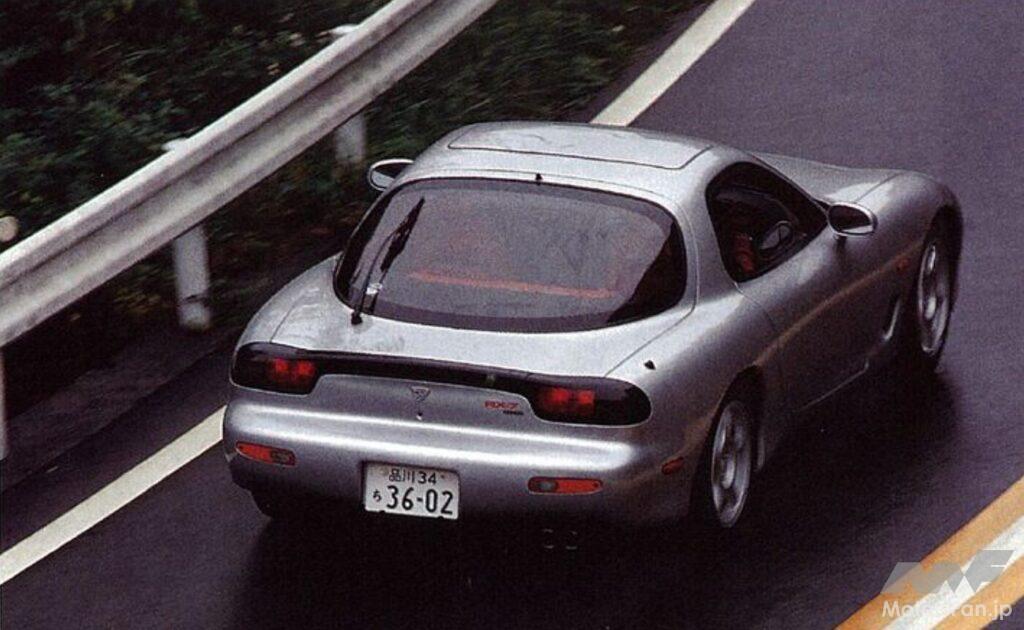 「360万円～登場のマツダFD型「アンフィニRX-7」のシーケンシャルツインターボとは？【今日は何の日？10月16日】」の18枚目の画像