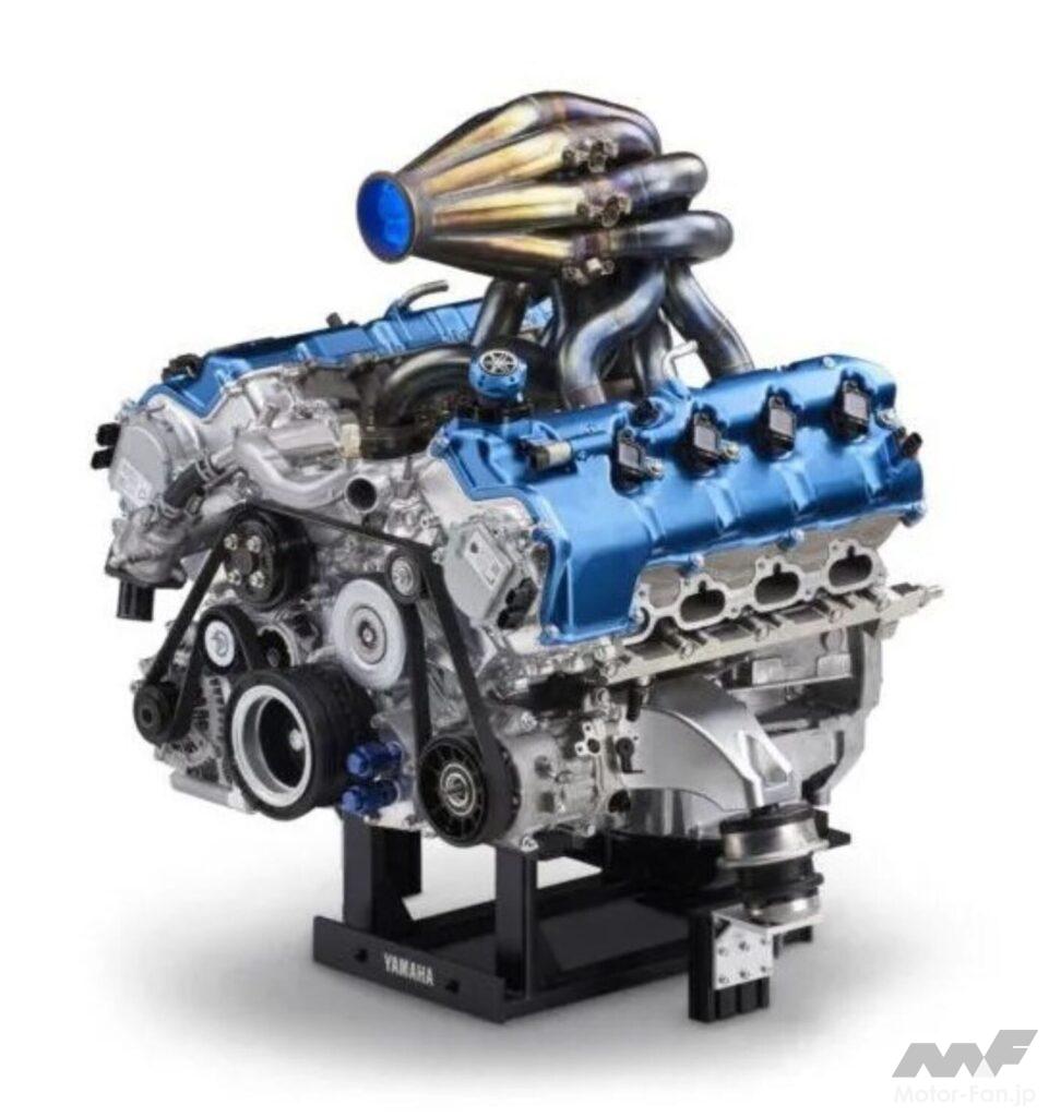 ヤマハ の5.0L V8水素エンジン