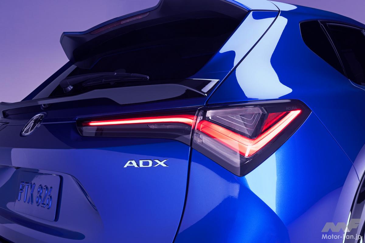 「新型アキュラ ADXが世界初公開! 2025年初頭から北米市場導入のプレミアムコンパクトSUV!」の1枚めの画像