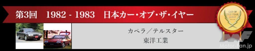1983-1984日本カー・オブ・ザ・イヤー