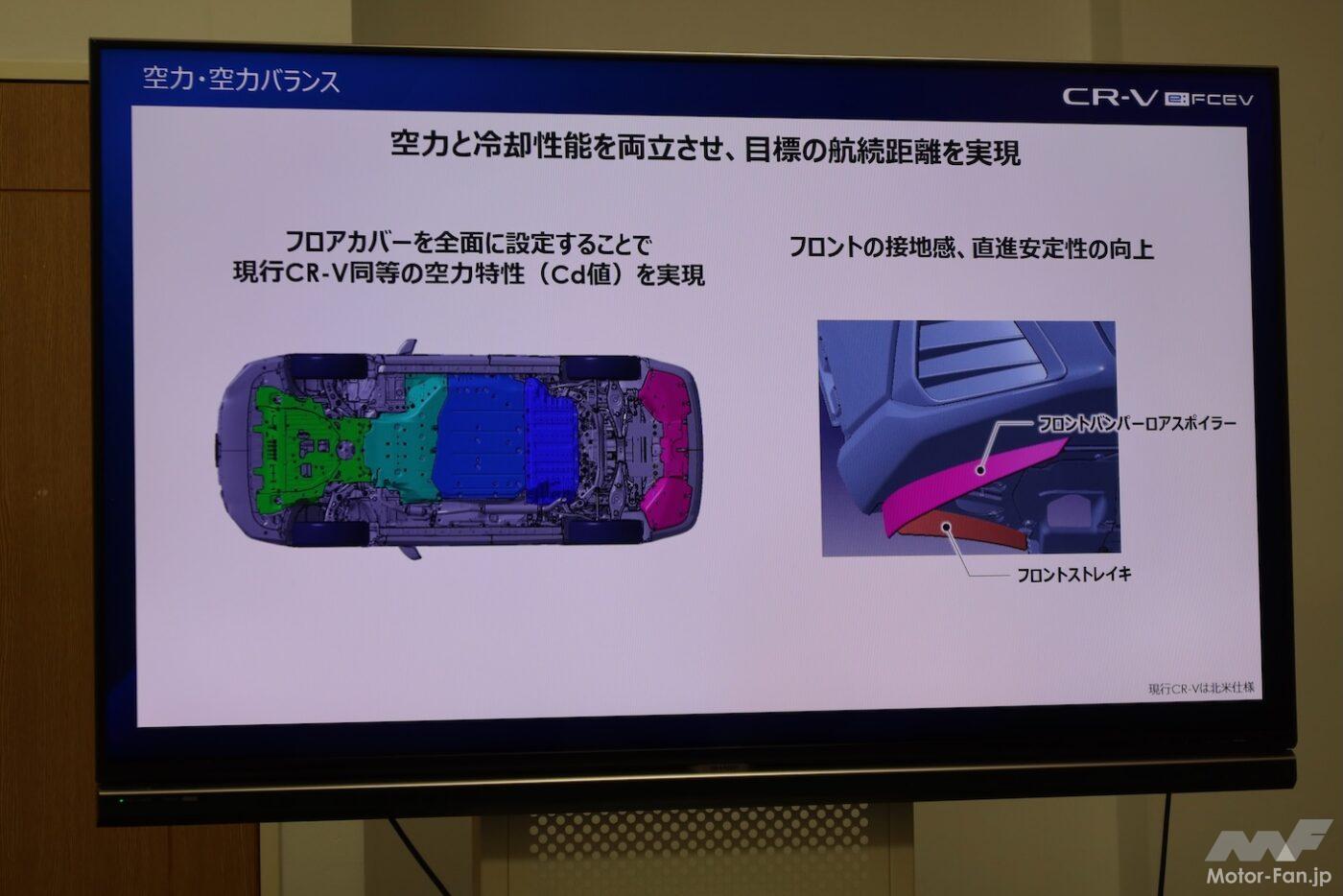 「電気もプラグインできるから水素が生きる！ホンダCR-V e:FCEVは未来を切り拓くか？」の24枚めの画像