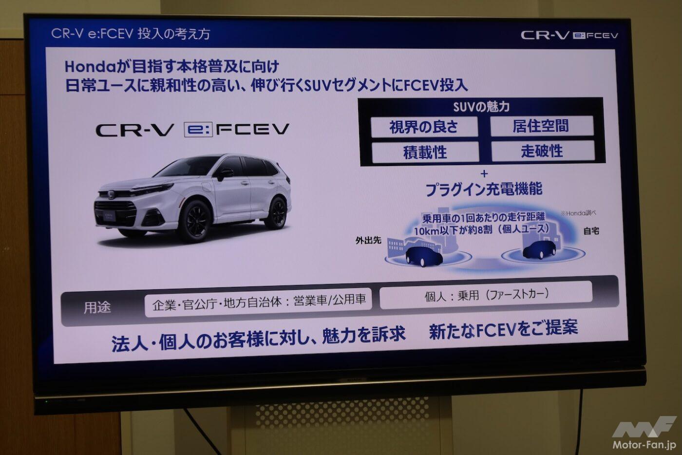 「電気もプラグインできるから水素が生きる！ホンダCR-V e:FCEVは未来を切り拓くか？」の29枚めの画像