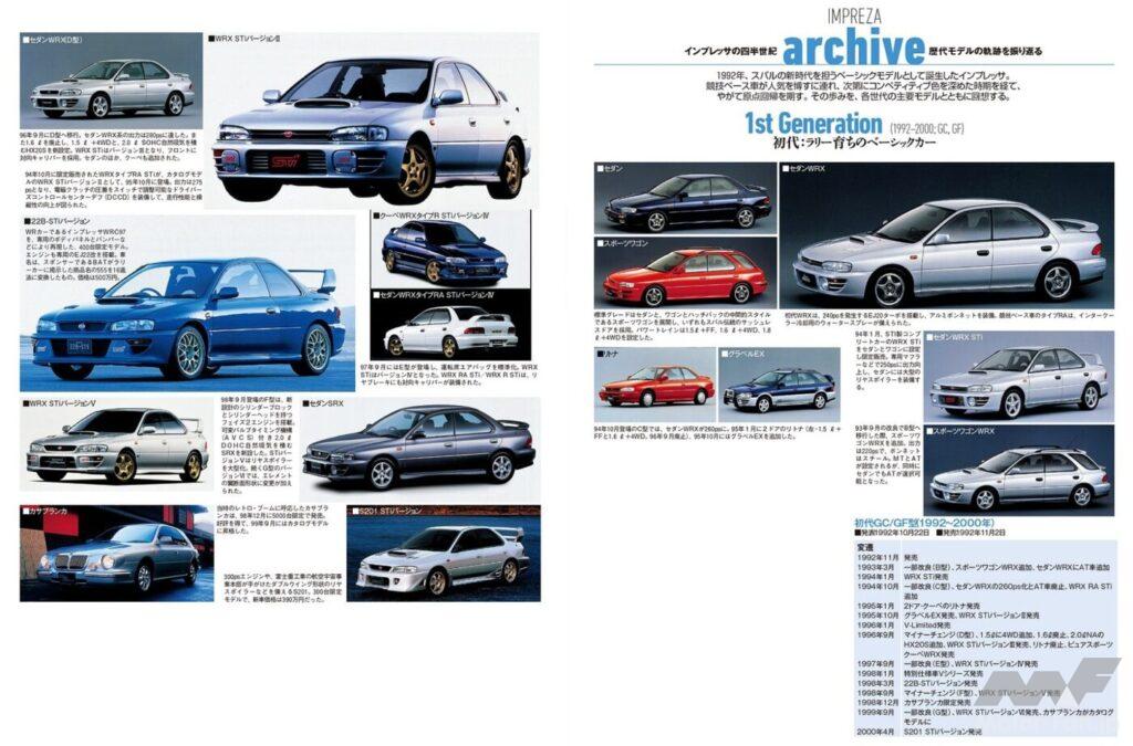 初代インプレッサ（GC⁄GF） | SUBARU HERITAGE SERVICE | SUBARU