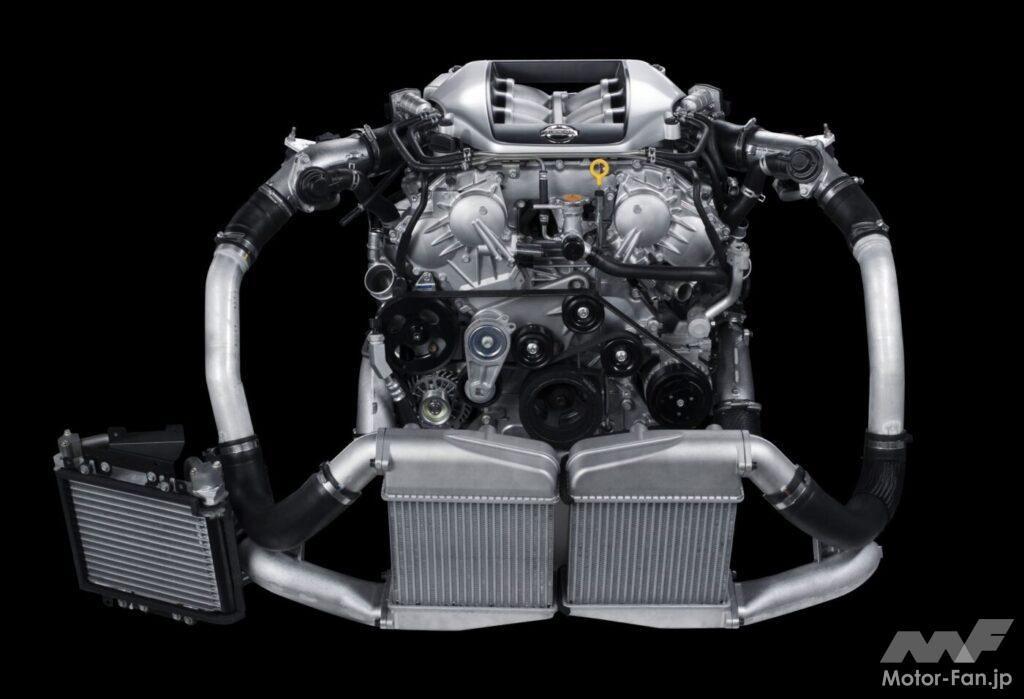 3.8L V6ツインターボ(VR38DETT型)エンジン