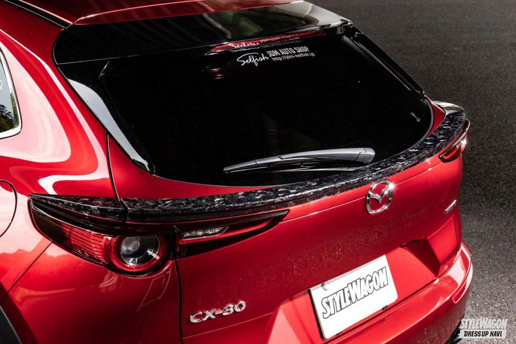 おしゃれ】 XIANGSHANG改良版マツダ 新型 CX-30 DMEP ボンネットダンパー フードダンパー 赤カーボン Mazda に