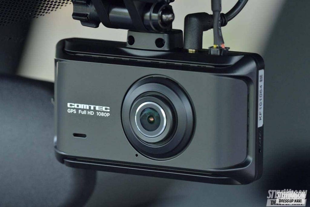 コムテック 車用 前後2カメラ ドライブレコーダー ZDR035