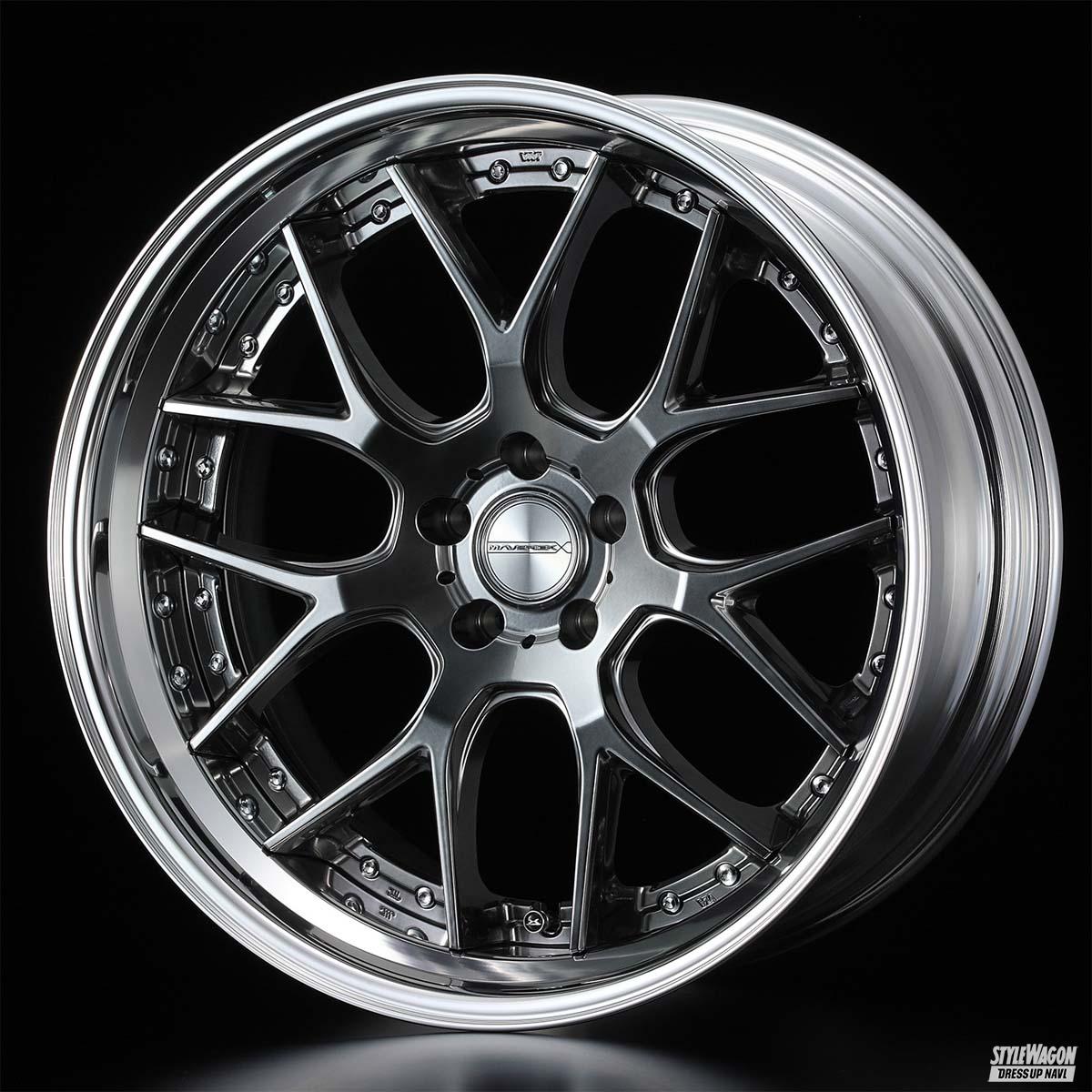 カスタムに最適 多彩なデザインが揃う インチアップホイールカタログ 001 画像ギャラリー 5枚目 全10枚 スタイルワゴン ドレスアップナビ