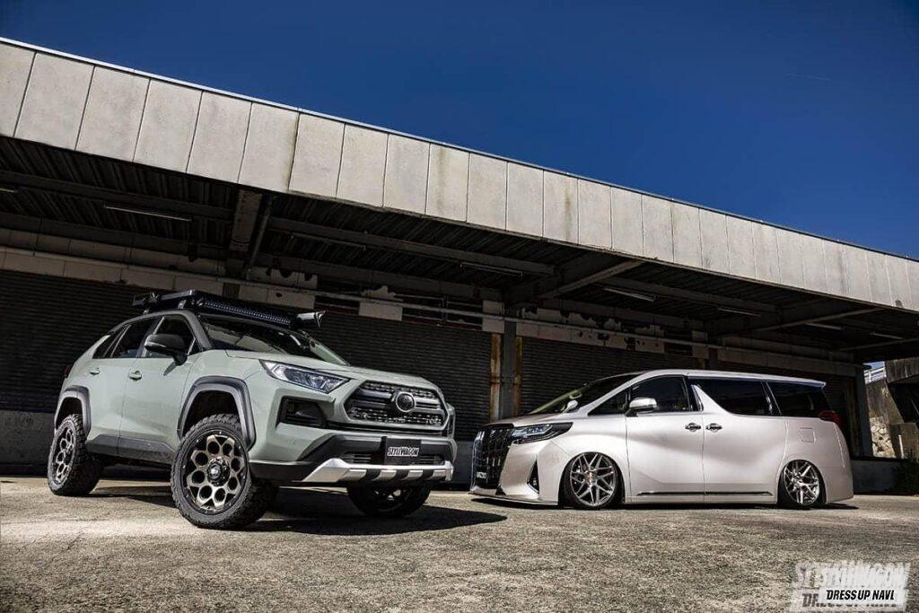 車高を変えるってつまりこういうこと ローダウン リフトアップでこんなに見た目が変わる スタイルワゴン ドレスアップナビ 車高を変えるってつまりこういうこと ローダウン リフトアップでこんなに見た目が変わる スタイルワゴン ドレスアップナビ