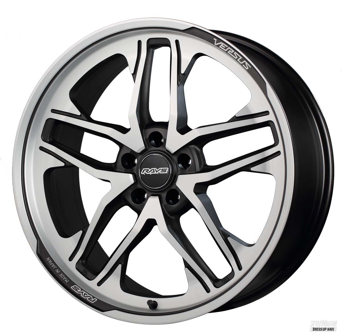 スポークを長く見せる絶妙なディスクデザインの10モデル 多彩なデザインが揃う インチアップホイールカタログ 006 画像ギャラリー 7枚目 全10枚 スタイルワゴン ドレスアップナビ