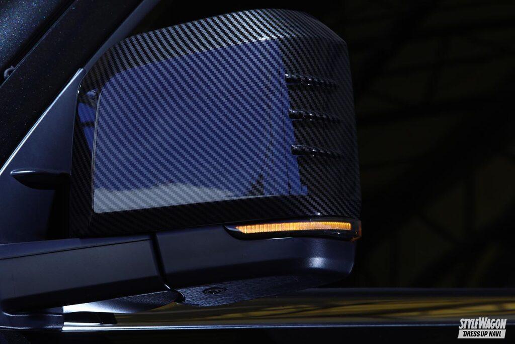 「【トヨタ・200系ハイエース】オープニングライト機能を搭載したドアミラーウインカー！　最新バージョンX（カイ）は、シンプルなクリアレンズ仕様!!」の8枚目の画像