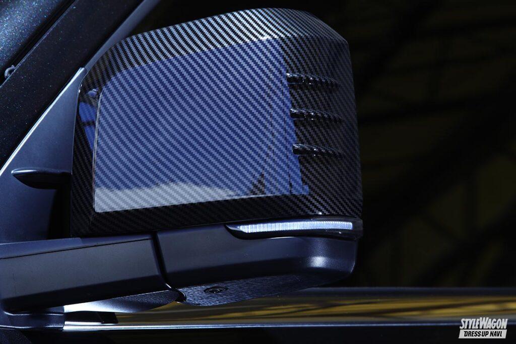 「【トヨタ・200系ハイエース】オープニングライト機能を搭載したドアミラーウインカー！　最新バージョンX（カイ）は、シンプルなクリアレンズ仕様!!」の9枚目の画像