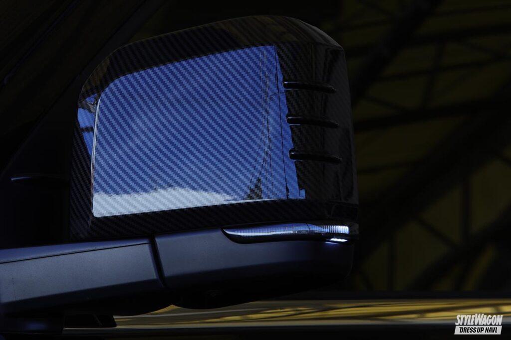 「【トヨタ・200系ハイエース】オープニングライト機能を搭載したドアミラーウインカー！　最新バージョンX（カイ）は、シンプルなクリアレンズ仕様!!」の12枚目の画像