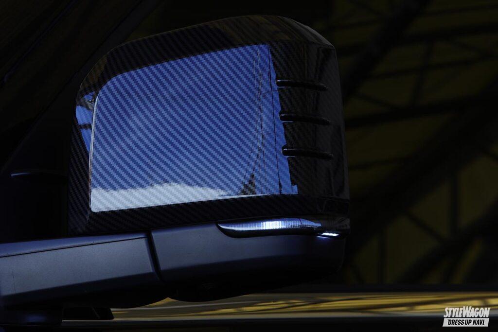 「【トヨタ・200系ハイエース】オープニングライト機能を搭載したドアミラーウインカー！　最新バージョンX（カイ）は、シンプルなクリアレンズ仕様!!」の13枚目の画像
