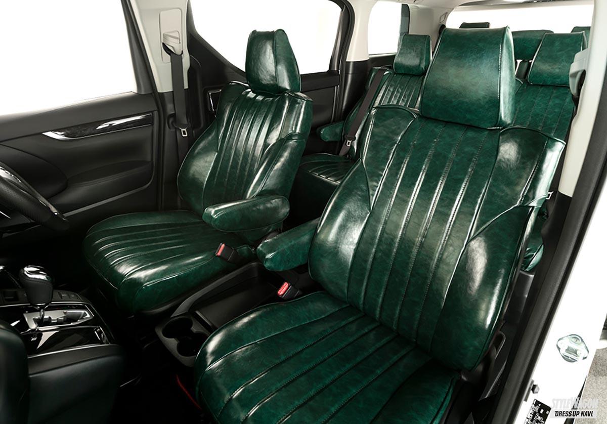 新型車ほど実は似合う アンティーク調のレトロなシートカバーが流行っています 画像ギャラリー 2枚目 全13枚 スタイルワゴン ドレスアップナビ