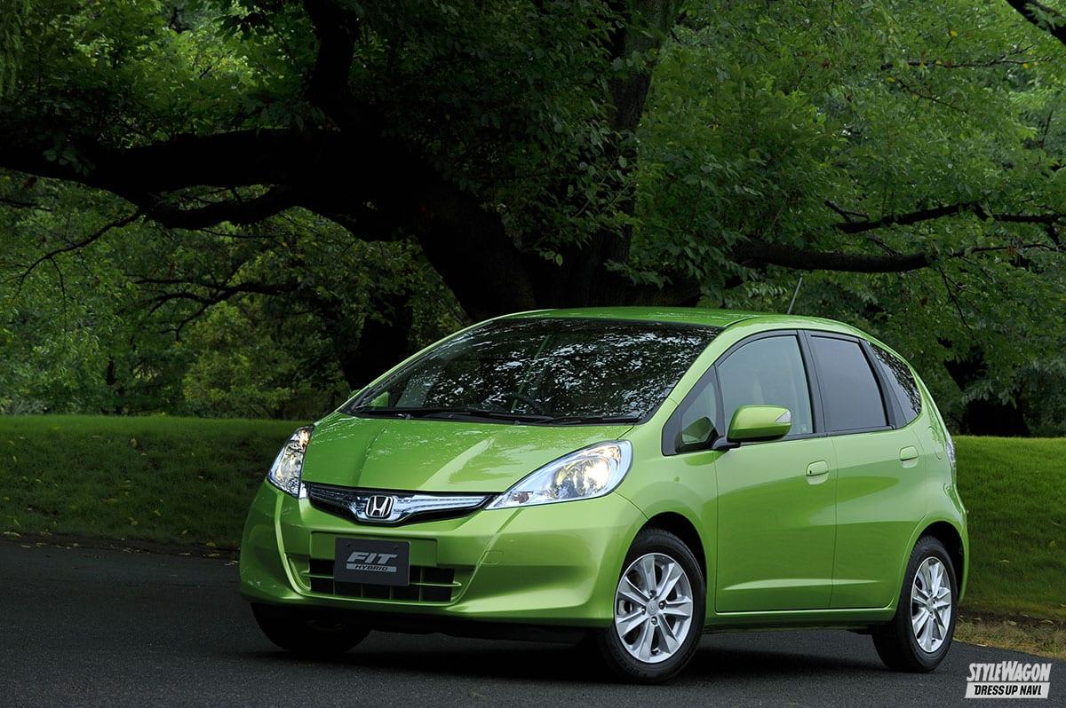 当時は高嶺 いま気になる中古車の新車当時レビュー ハイブリッドモデルが投入された ホンダ フィット 10年10月 12年5月 画像ギャラリー 15枚目 全25枚 スタイルワゴン ドレスアップナビ