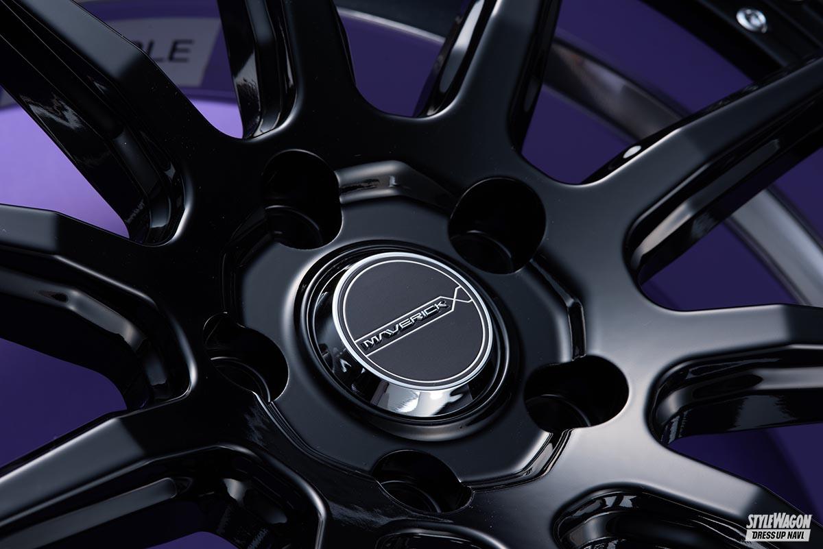 ウルトラホイール235 B Maverick Matte Black Wheel with Painted (18