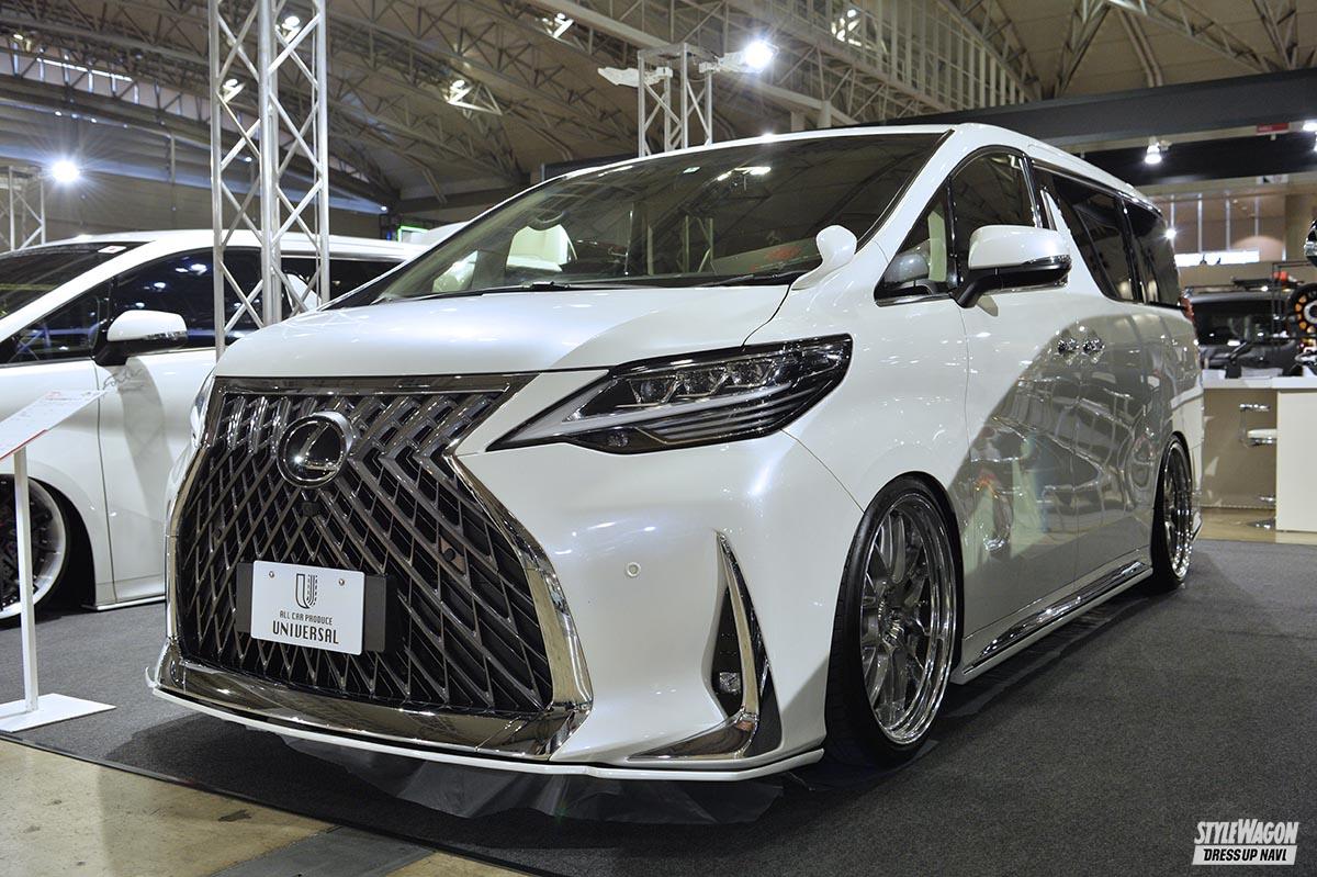 絶好調のレクサスLMコンバートプラン。ガソリン仕様も、ハイブリッド仕様も対応できます!【東京オートサロン2022現地直送！】 ｜  スタイルワゴン・ドレスアップナビ