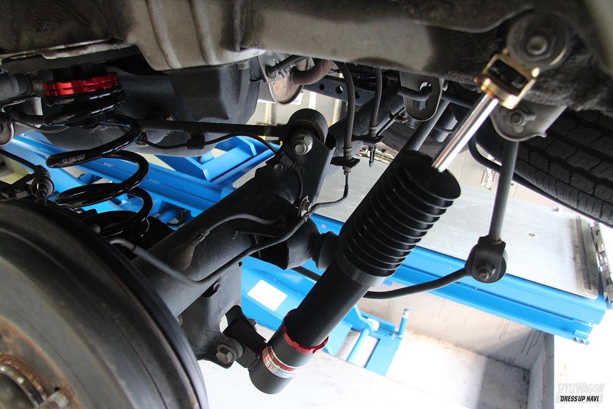 まず攻略すべきは足まわりです もう営業車なんて呼ばせない プロボックス サクシードこそカスタムすべし プロサク カスタム最前線 Vol 1 画像ギャラリー 7枚目 全7枚 スタイルワゴン ドレスアップナビ