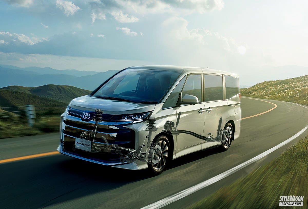 新型ノア ヴォクシーvs新型ステップワゴン 22注目の箱形ミニバンが待望のフルモデルチェンジ Mクラスミニバン 復活の狼煙 画像ギャラリー 5枚目 全7枚 スタイルワゴン ドレスアップナビ