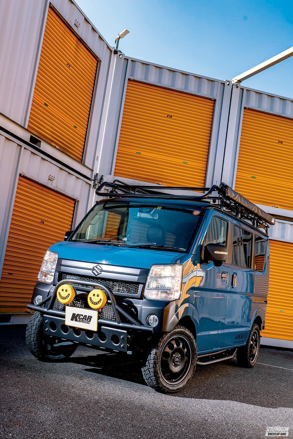 中古車ベースで価格をセーブ カスタム済みのコンプリートカー購入が断然お得です 人気の軽バン Suzuki エブリイのカスタムが面白い 画像ギャラリー 13枚目 全16枚 スタイルワゴン ドレスアップナビ
