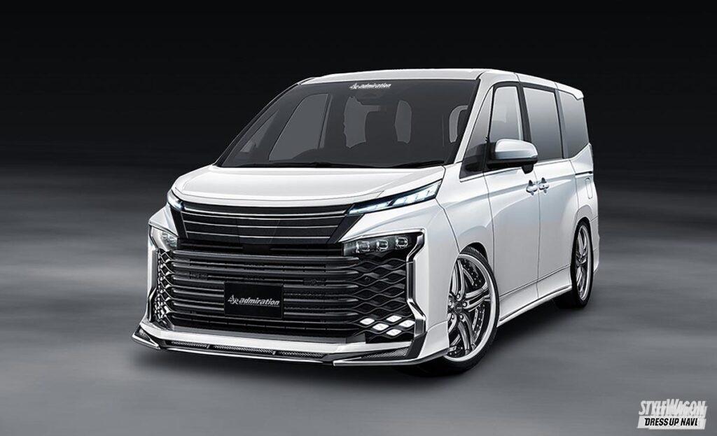 新型ノア ヴォクシーは カスタムシーンの主役になれる アドミレイション が開発予想エアロcgを速攻公開 スタイルワゴン ドレスアップナビ 新型ノア ヴォクシーは カスタムシーンの主役になれる アドミレイション が開発予想エアロcgを速攻公開 スタイルワゴン ドレスアップナビ