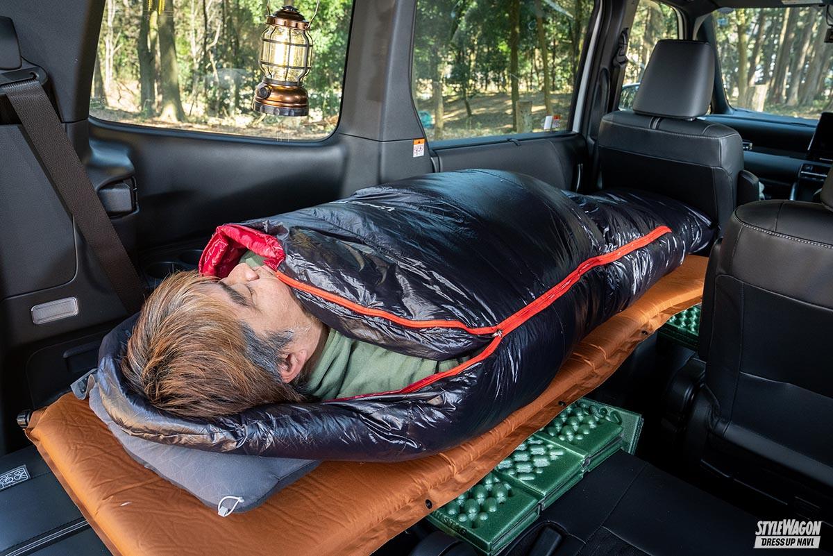 初めてのキャンプにもオススメ 荷物を減らして車中泊キャンプしませんか 新型ノアで車中泊してみた 001 画像ギャラリー 2枚目 全16枚 スタイルワゴン ドレスアップナビ