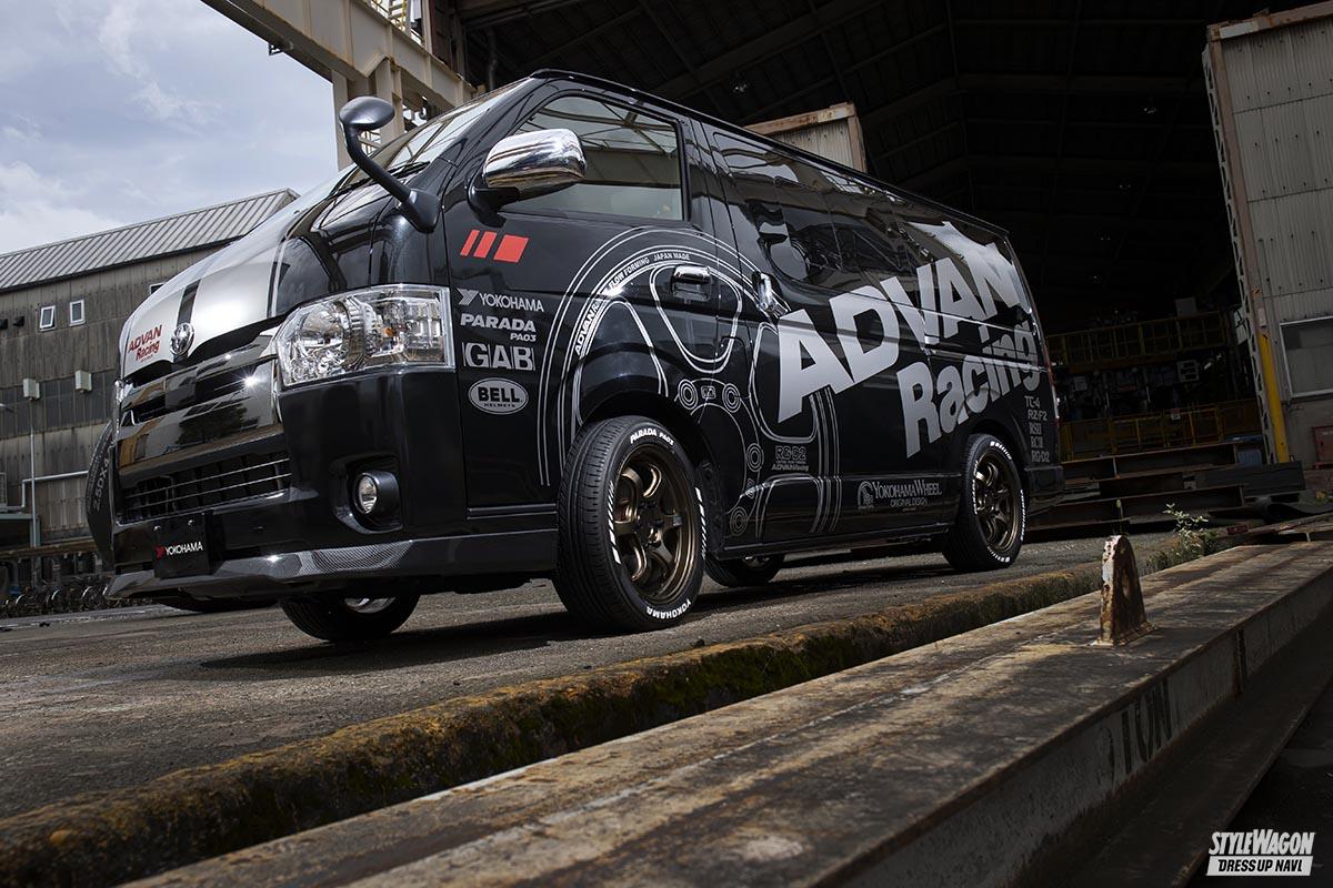 銘品ADVAN Racingを200系に！ SPORTS ACEにドンピシャです【 #200系