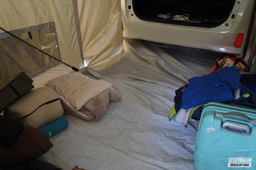 「家族5人で使ってみました！　アルパインスタイルのベッドキット＆テントで休日を満喫【#オシャレで便利なクルマ系ギア #003】」の7枚目の画像