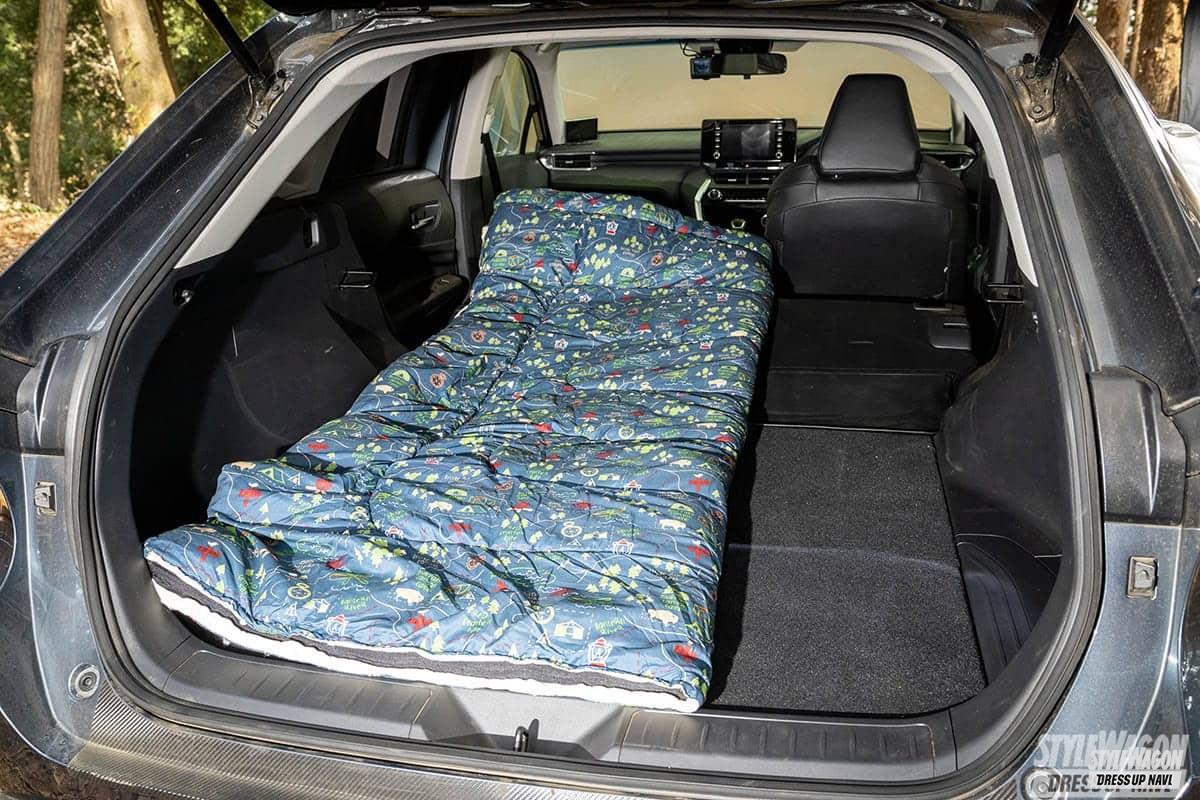 足を伸ばして寝られるか 10日連載 第九夜 トヨタ ハリアー 1日1台寝てきました 10泊11日車中泊インプレッション スタイルワゴン ドレスアップナビ 足を伸ばして寝られるか 10日連載 第九夜 トヨタ ハリアー 1日1台寝てきました 10泊11日車中泊インプレッション スタイルワゴン ドレスアップナビ