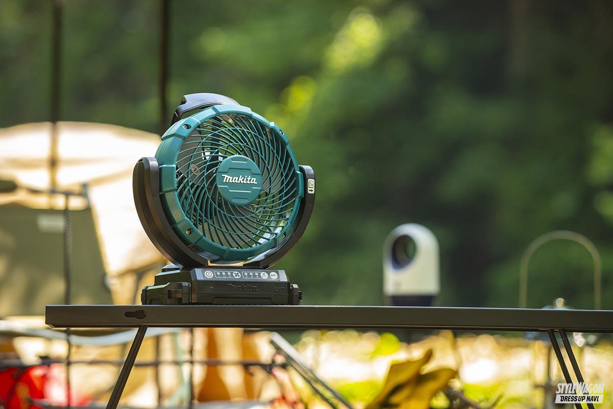 約1 3キロの軽量扇風機は 見た目以上にパワフルだった マキタ の充電式ファンは ファミリーキャンプにも最適です スタイルワゴン ドレスアップナビ 約1 3キロの軽量扇風機は 見た目以上にパワフルだった マキタ の充電式ファンは ファミリーキャンプにも最適です スタイルワゴン ドレスアップナビ