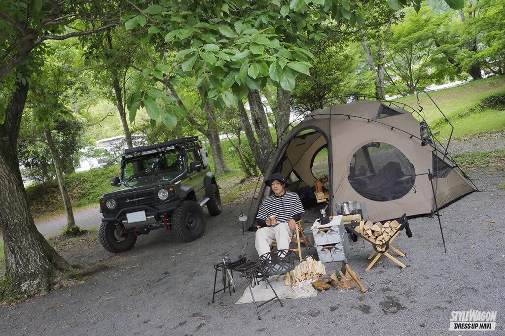 密着 男のソロキャンプ 収納上手のポイントはパッキング技術 相棒はスズキ ジムニーjb74 前編 収納 キャンプギア編 スタイルワゴン ドレスアップナビ 密着 男のソロキャンプ 収納上手のポイントはパッキング技術 相棒はスズキ ジムニーjb74 前編 収納 キャンプギア編 スタイルワゴン ドレスアップナビ