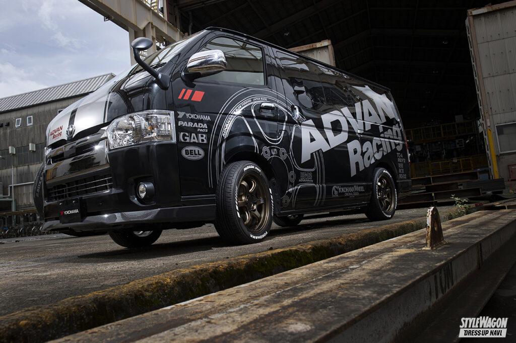 「ADVANスピリッツをフル注入！　ADVAN Racing RG-D2  for HIACE は200系の為に仕立てたスポーツモデル【200系ハイエースに履かせたい運命の1本を探す！ #012】」の3枚目の画像