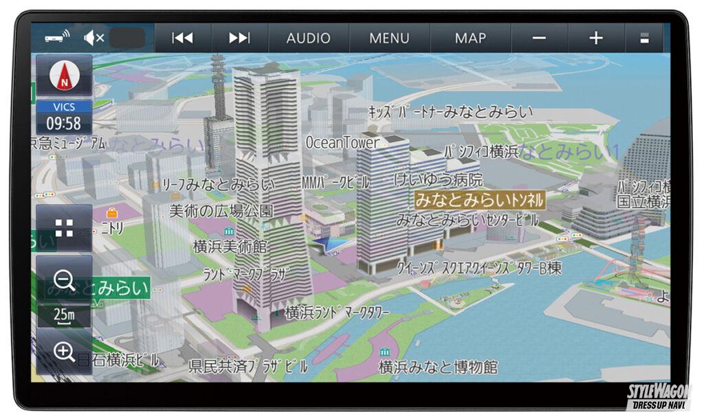「ハイエースのインパネにジャストフィット！　大画面ナビ「パナソニック・ストラーダF1Xプレミアム10」は、500車種以上のクルマに装着可能」の2枚目の画像