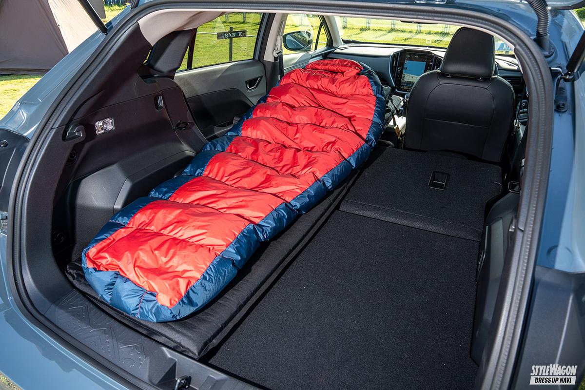 全車ハイブリッド! 新型スバル クロストレックで車中泊してみた! 一晩寝てみた結果は!? | スタイルワゴン・ドレスアップナビ