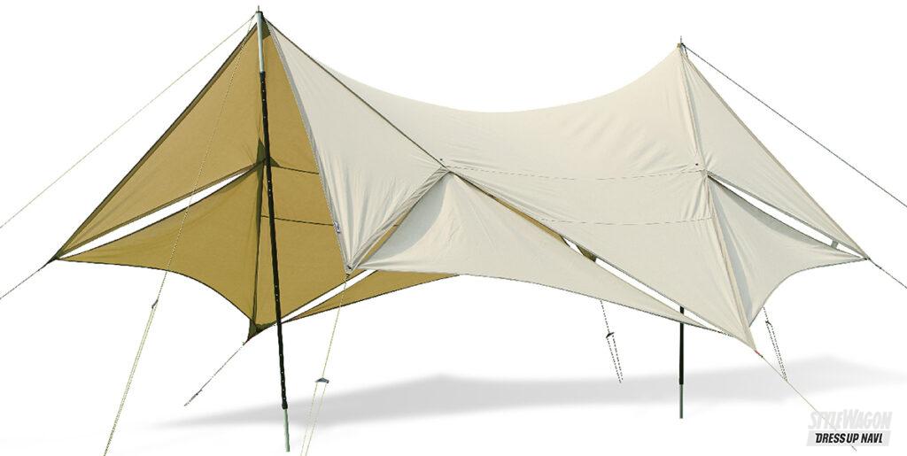 「オートキャンプのお供にも！   個性派テント＆タープで、オシャレで映えるキャンプサイトを作ろう！」の3枚目の画像