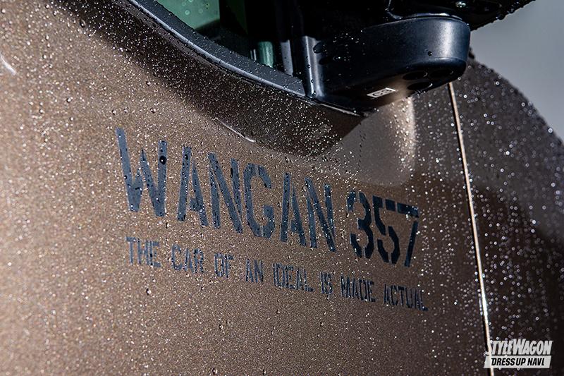 「ランドローバー純正色の「ゴンドワナストーン」で全塗装、WANGAN357ならこんなオシャレなエブリイが購入できる！」の8枚目の画像