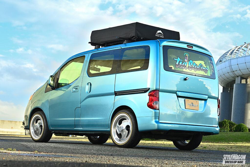 「NV200が履くホイールは往年の大人気モデル、しかも超レアサイズ！」の3枚目の画像