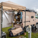 「雨の日も安心！  軽トラの荷台と直結できるテント＆オーニングが便利すぎる」の2枚目の画像ギャラリーへのリンク