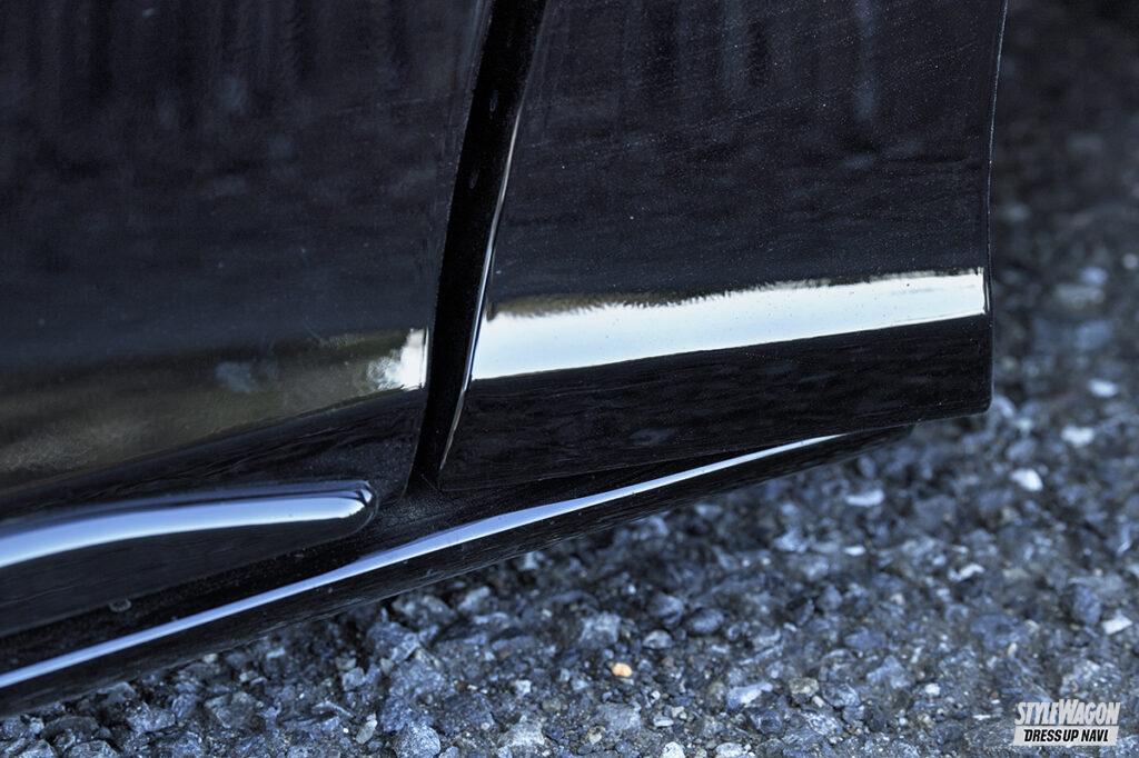 「【レクソン・ヴェルファイア】ベース車に溶け込む自然なつくり！ 薄型エアロで「レクソンらしさ」を注入」の5枚目の画像