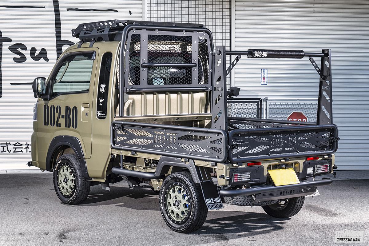 軽トラ櫓ヤグラカラー青色になります