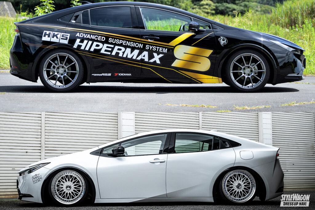 プリウス50 車高調 HKS ハイパーマックス