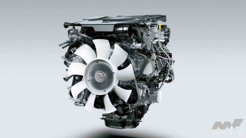 「間もなく日本デビュー！ 新型トヨタ・ランドクルーザー（300系）完全新開発3.3ℓV6ディーゼルツインターボ【F33A-FTV】とはどんなエンジンになるか」の8枚目の画像