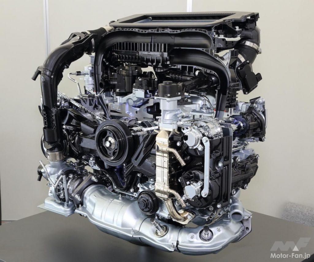 「λ＝2でリーン燃焼するスバルの1.8ℓボクサーターボ「CB18型」とはどんなエンジンか？ レヴォーグ搭載の新エンジン リーン燃焼のポイントは？（後編）」の3枚目の画像
