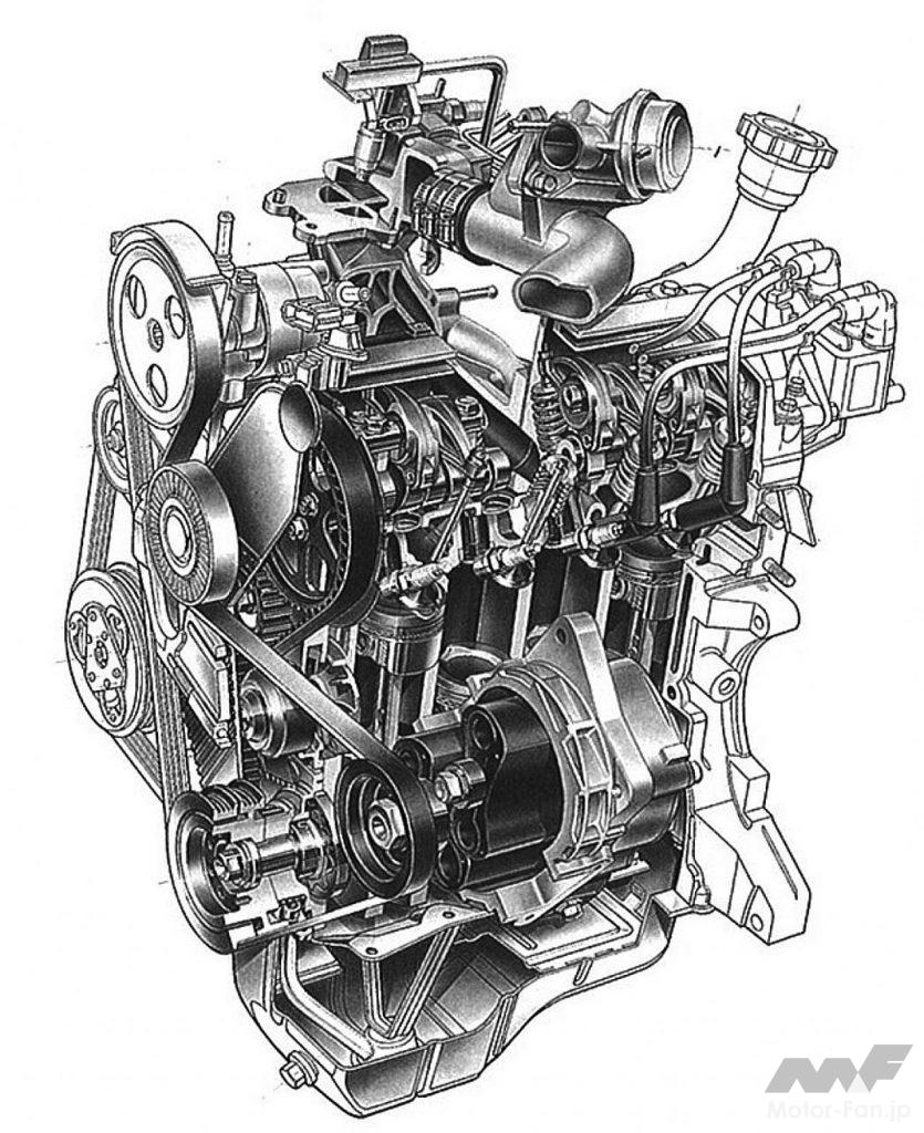 「内燃機関超基礎講座 | 660ccなのに4気筒でスーパーチャージャー！　スバルEN07シリーズ」の4枚目の画像