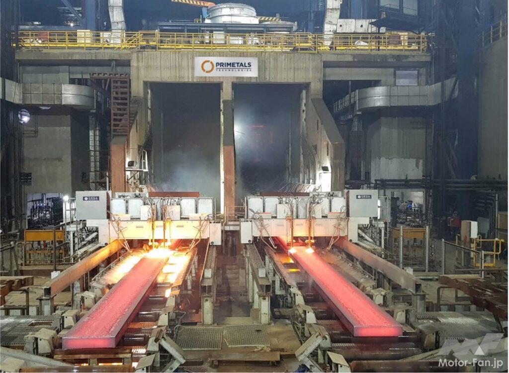 「プライメタルズテクノロジーズ：インド・JSW Steel社ドルビー工場向けスラブ連続鋳造機2基が稼働開始」の1枚目の画像