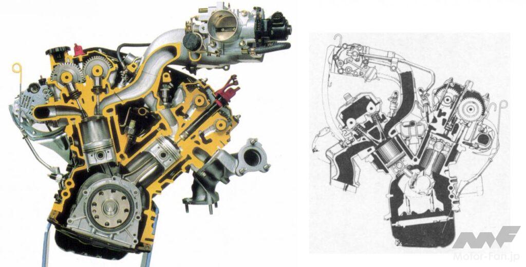 「世界初の横置きV6DOHC4バルブエンジン：トヨタ1VZ-FE カムリが積んだ2.0ℓV6［内燃機関超基礎講座］」の2枚目の画像