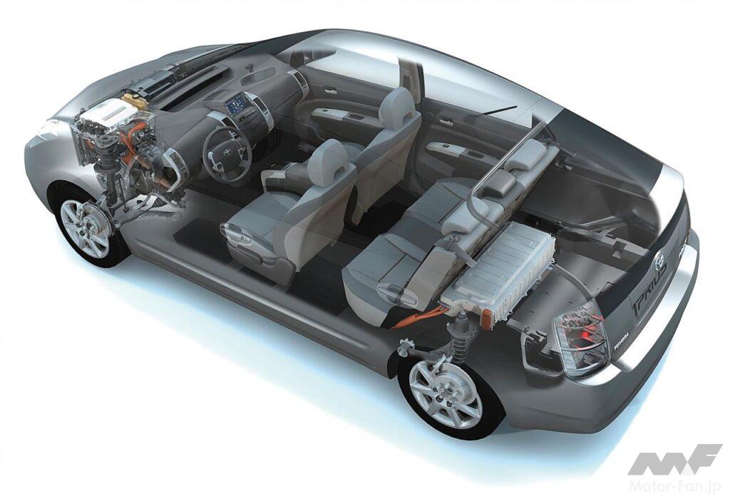 「バッテリーとモーターをどこに配置するか。ハイブリッド車のパッケージング、その変遷。［内燃機関超基礎講座］」の3枚目の画像