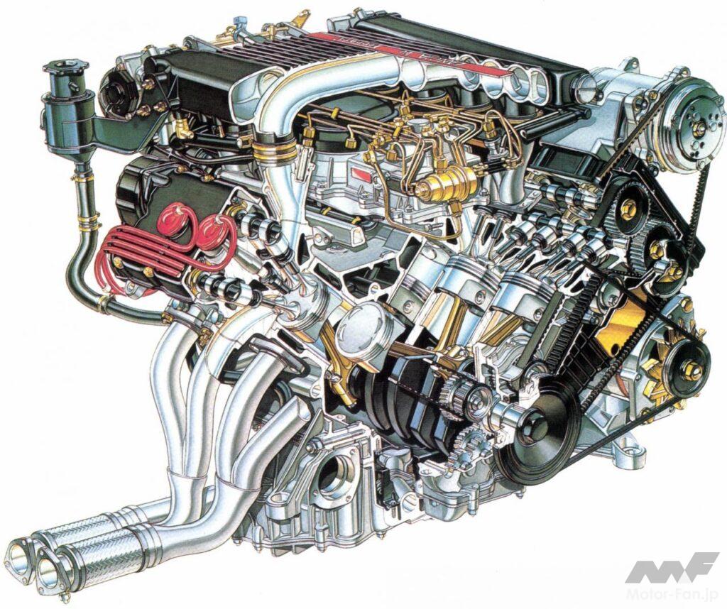 「フェラーリ on ランチア：テーマ8.32のエンジン［F105L］［内燃機関超基礎講座］」の1枚目の画像